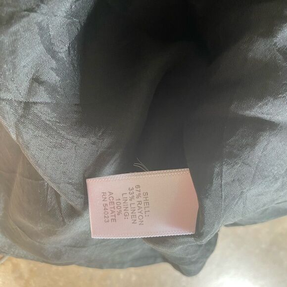 Banana Republic 00P Linen Rayon Dress - Picture 4 of 7